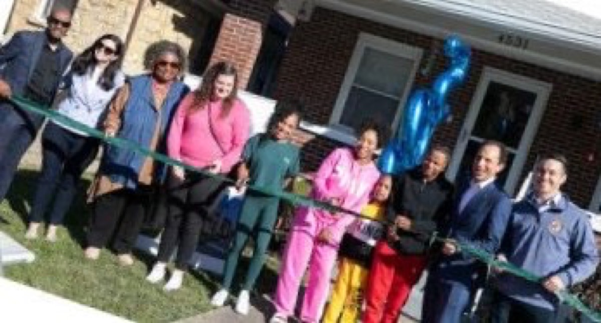 Affordable housing ribbon cutting ceremony